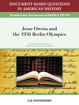 cover image of Jesse Owens and the 1936 Berlin Olympics